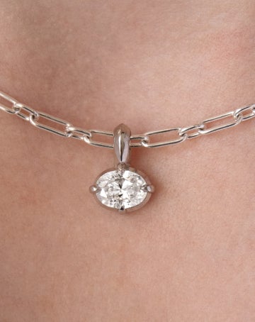 Boussole Oval Pendant